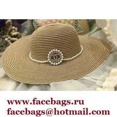 chanel straw hat replica